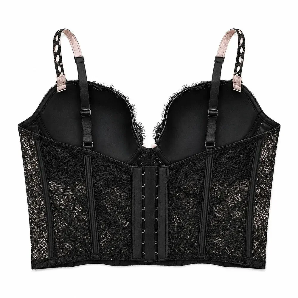 Victoria's Secret Dream Angels Lightly Lined Long Line Bra, S-DD